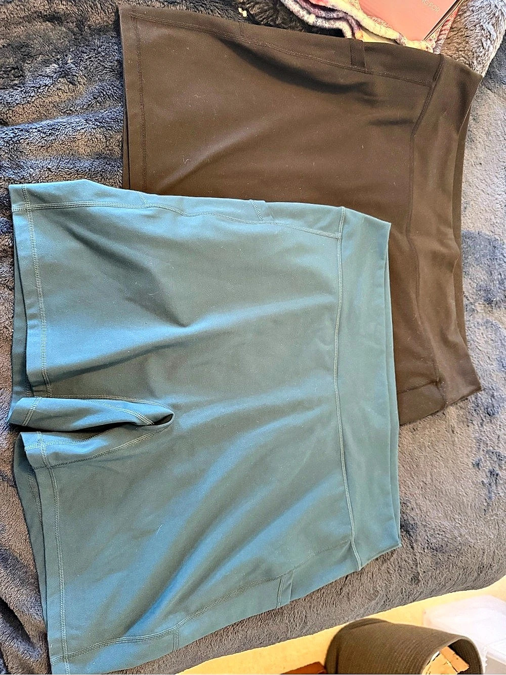 Alexander Jane Pocket Bike Shorts Blue & Black 2X